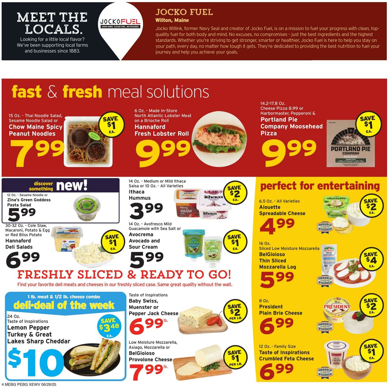 Weekly ad Hannaford 06/29/2025 - 07/05/2025