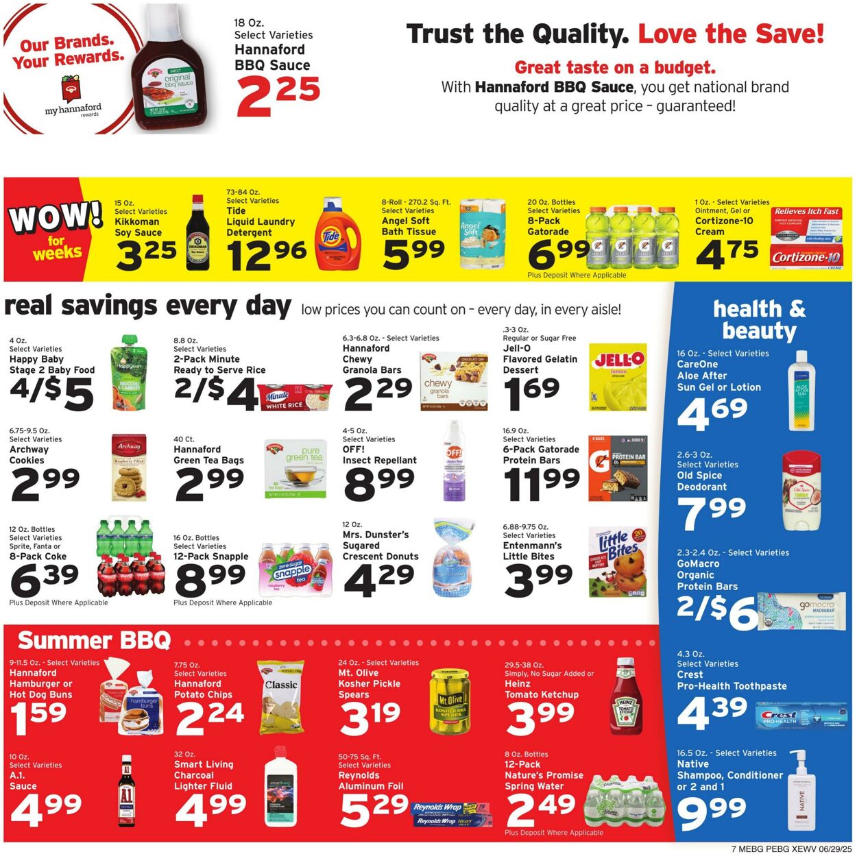 Weekly ad Hannaford 06/29/2025 - 07/05/2025