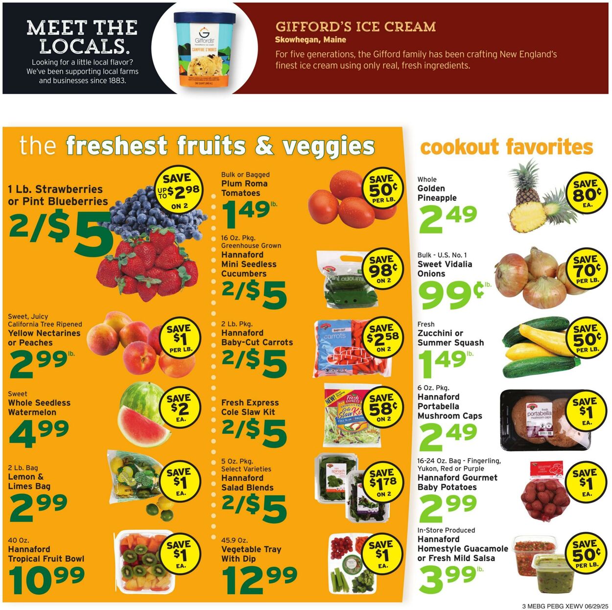 Weekly ad Hannaford 06/29/2025 - 07/05/2025