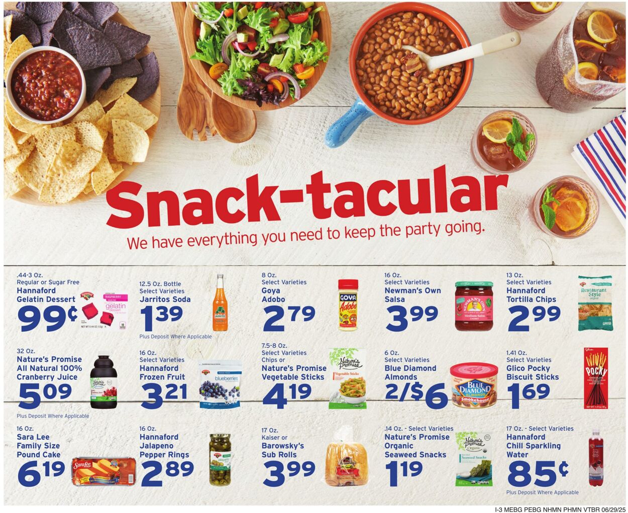 Weekly ad Hannaford 06/29/2025 - 07/05/2025