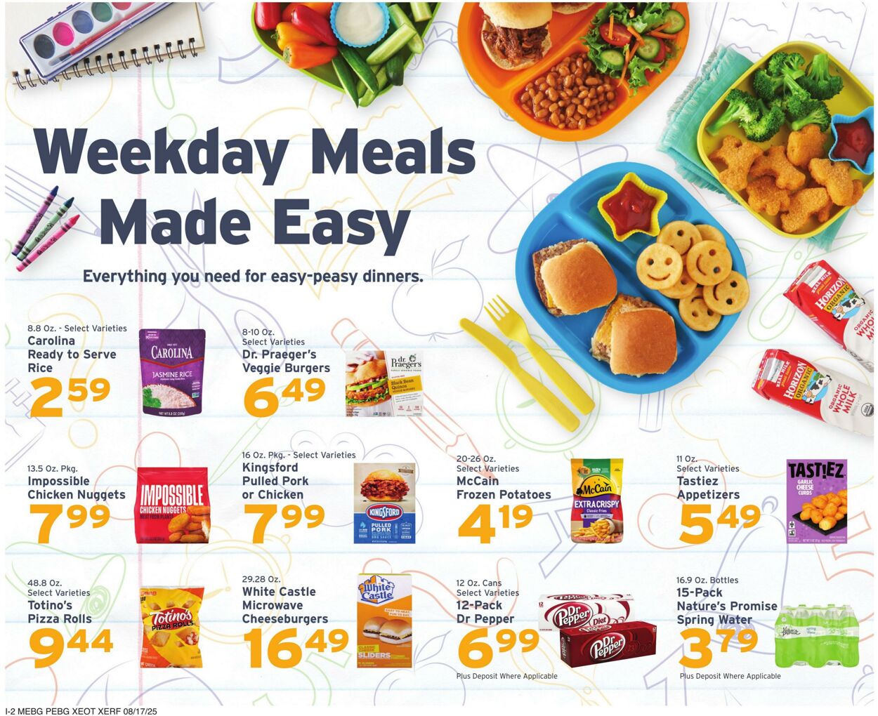 Weekly ad Hannaford 08/17/2025 - 08/23/2025