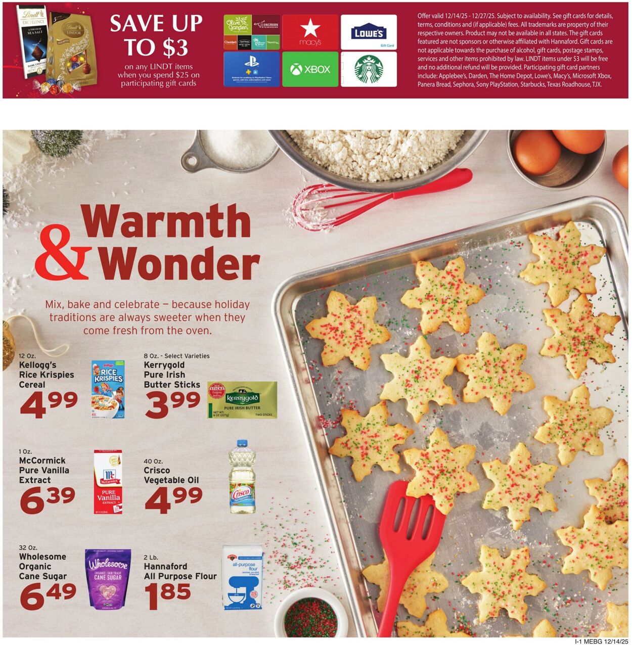 Weekly ad Hannaford 12/14/2025 - 12/20/2025