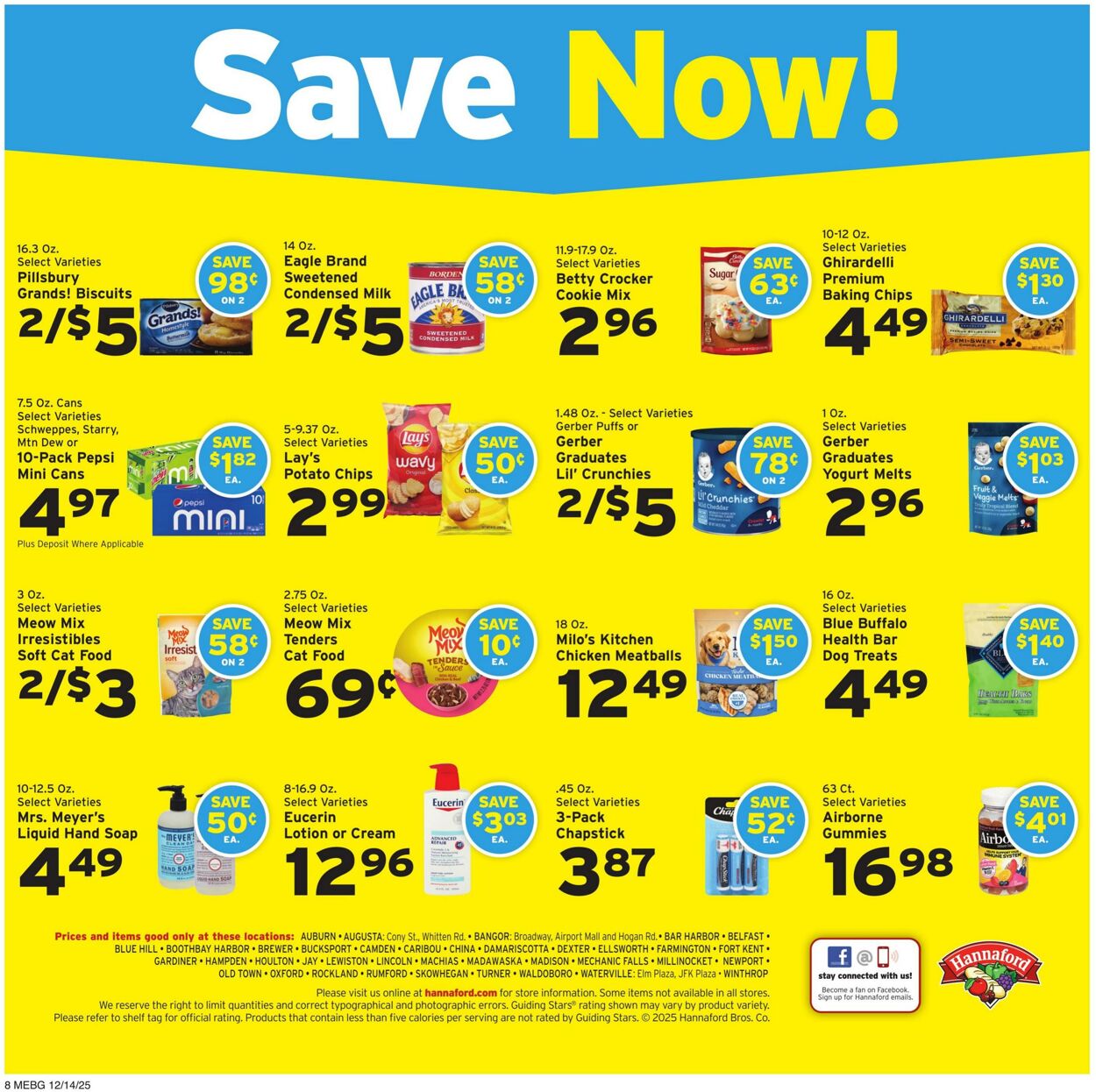Weekly ad Hannaford 12/14/2025 - 12/20/2025