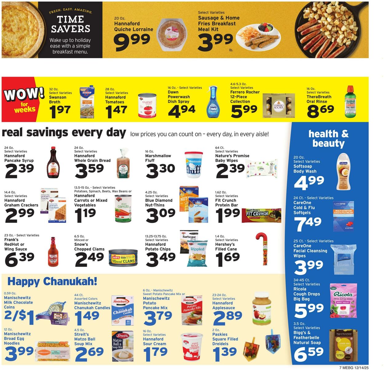 Weekly ad Hannaford 12/14/2025 - 12/20/2025