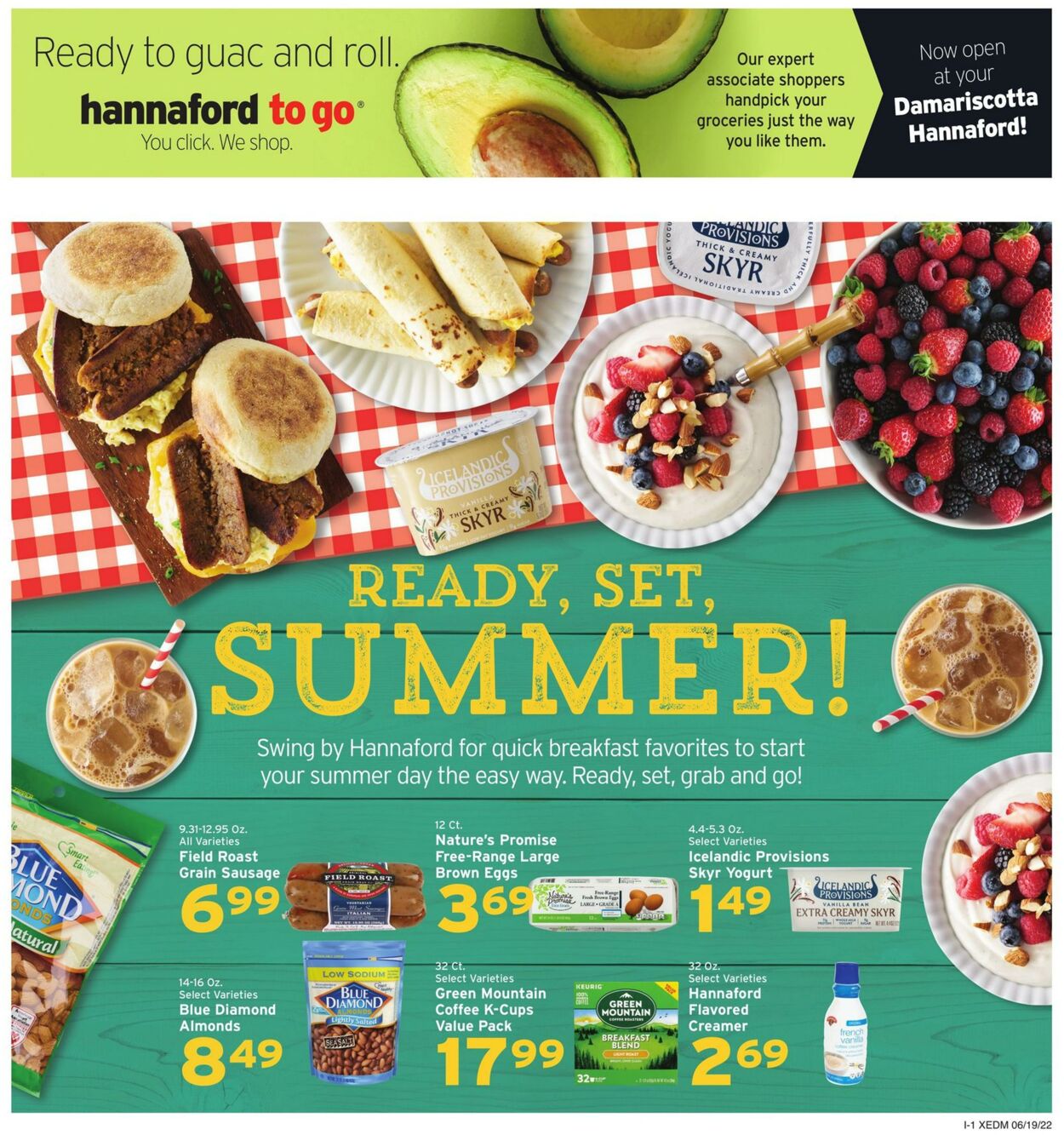 Weekly ad Hannaford 06/19/2022 - 06/25/2022
