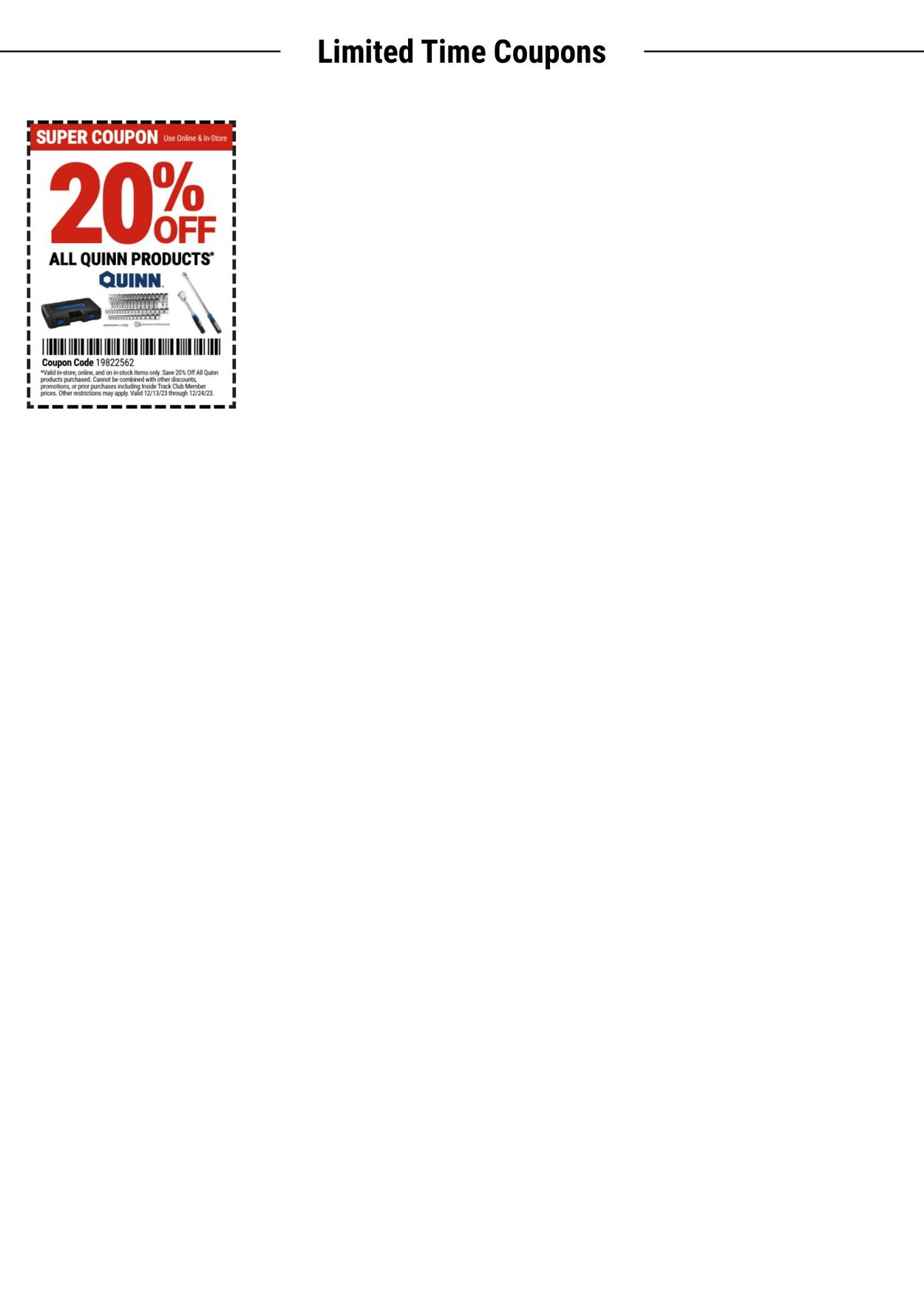 Weekly ad Harbor Freight 12/11/2023 - 12/26/2023