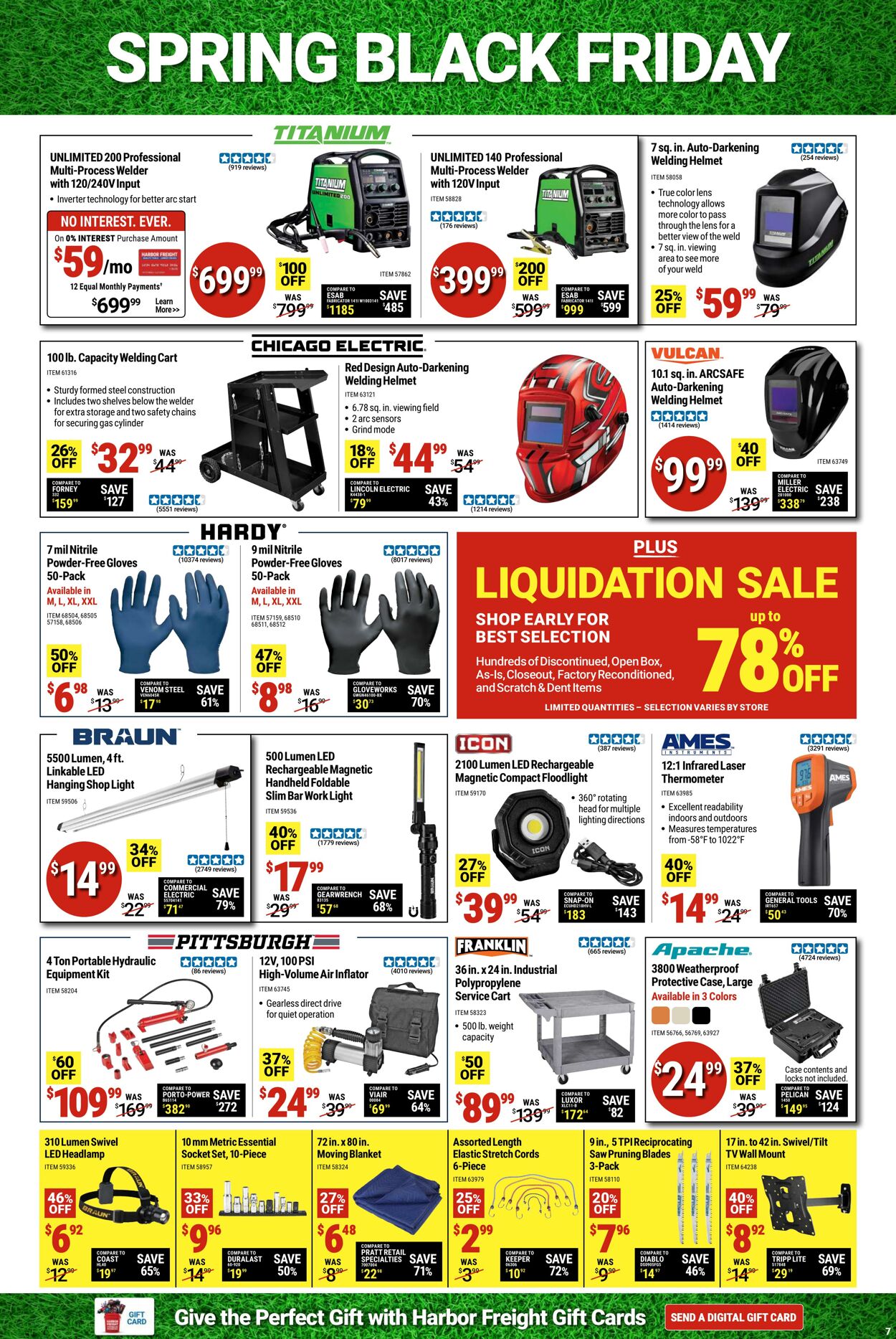 Weekly ad Harbor Freight 04/08/2024 - 04/16/2024
