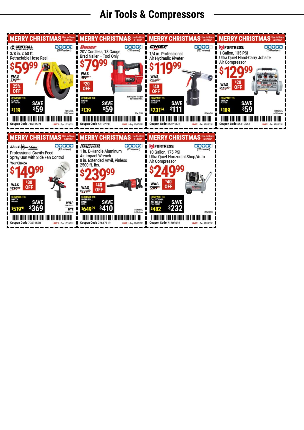 Weekly ad Harbor Freight 12/05/2023 - 12/18/2023