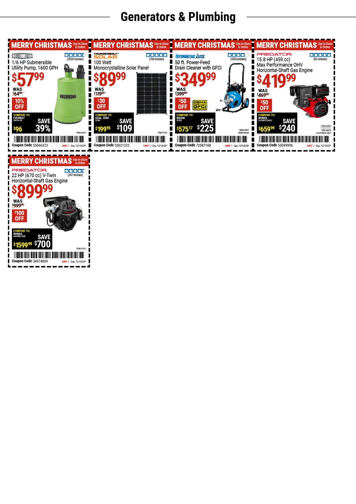 Weekly ad Harbor Freight 12/05/2023 - 12/18/2023