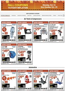 Weekly ad Harbor Freight 10/16/2023 - 10/29/2023