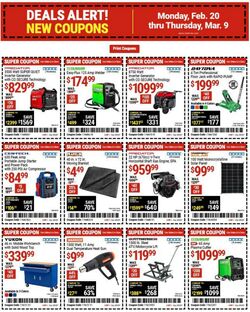 Weekly ad Harbor Freight 02/20/2023 - 03/09/2023
