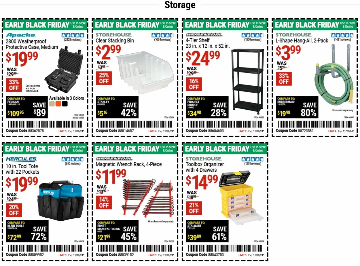 Weekly ad Harbor Freight 11/25/2024 - 12/04/2024