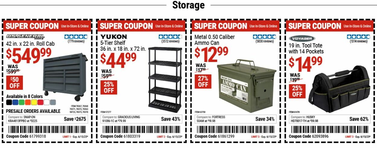Weekly ad Harbor Freight 05/26/2025 - 06/04/2025