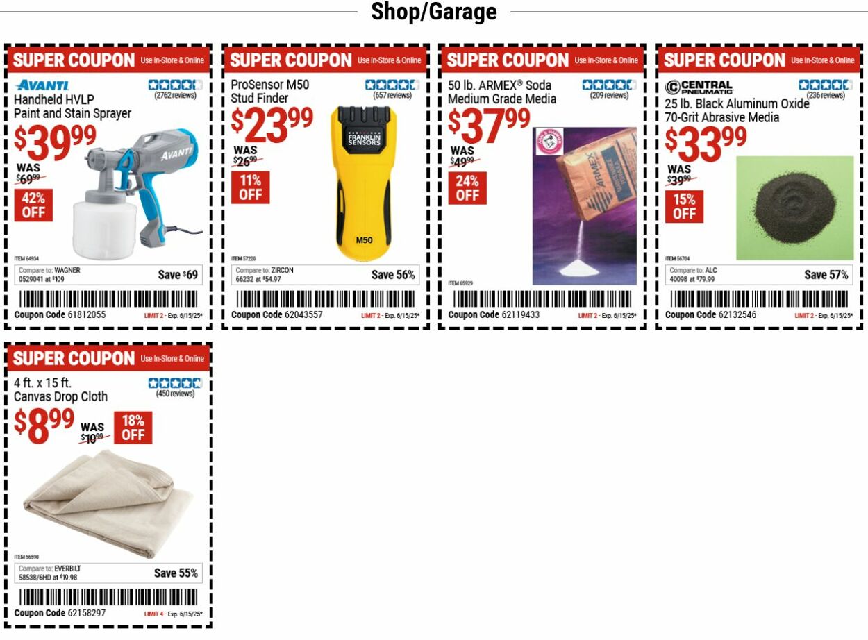Weekly ad Harbor Freight 05/26/2025 - 06/04/2025