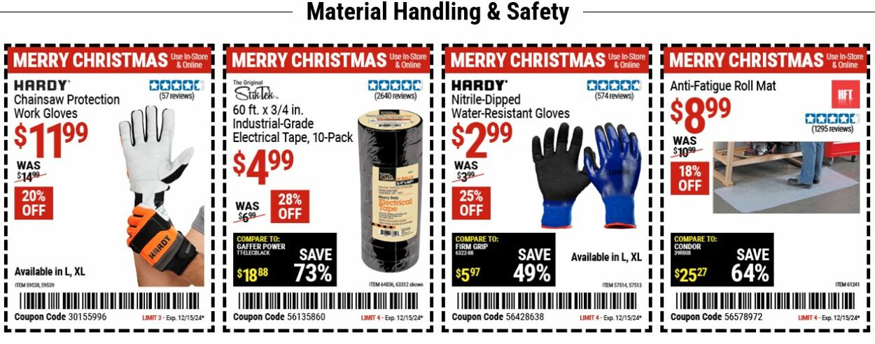 Weekly ad Harbor Freight 12/02/2024 - 12/11/2024