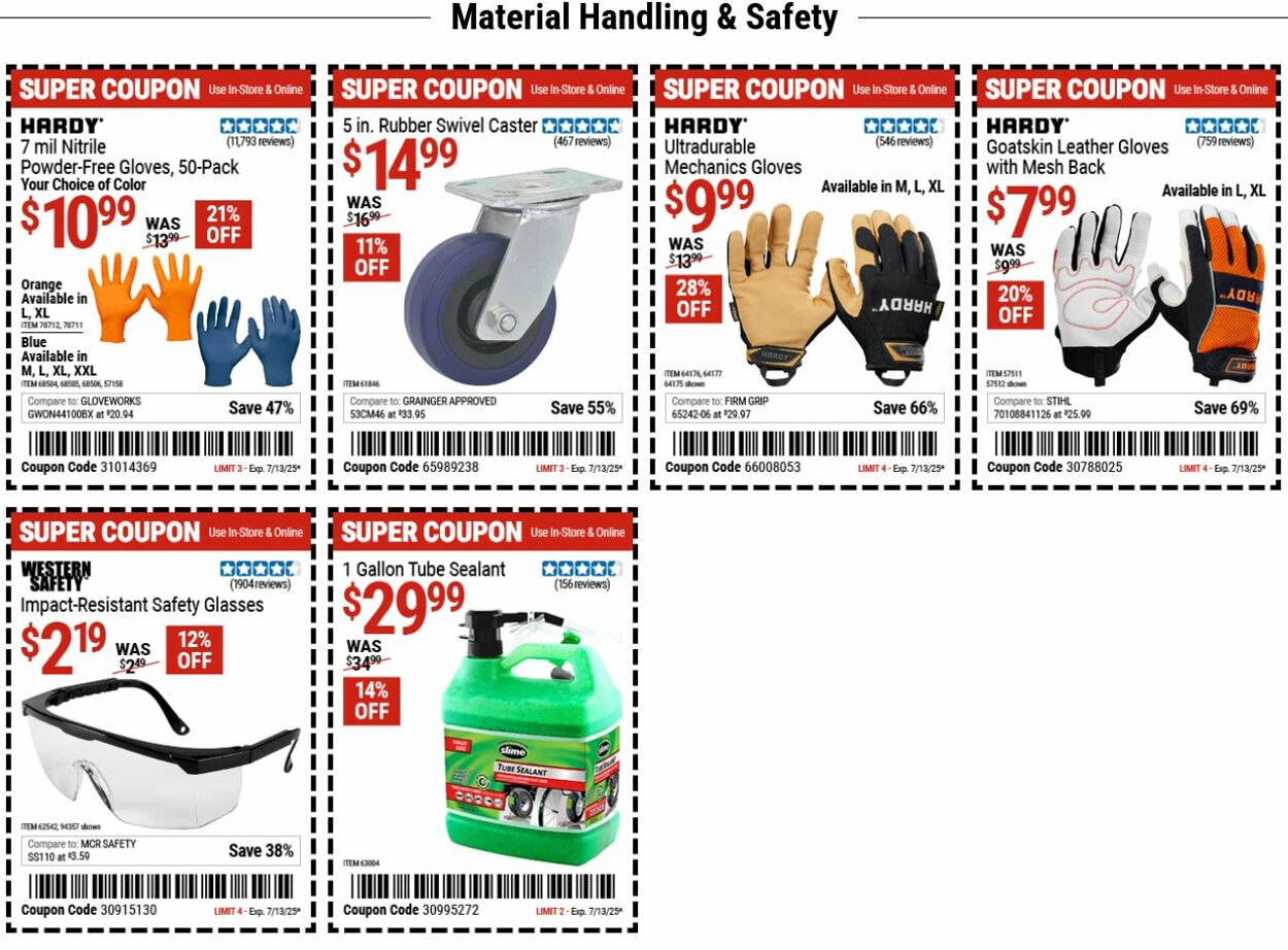 Weekly ad Harbor Freight 06/30/2025 - 07/09/2025
