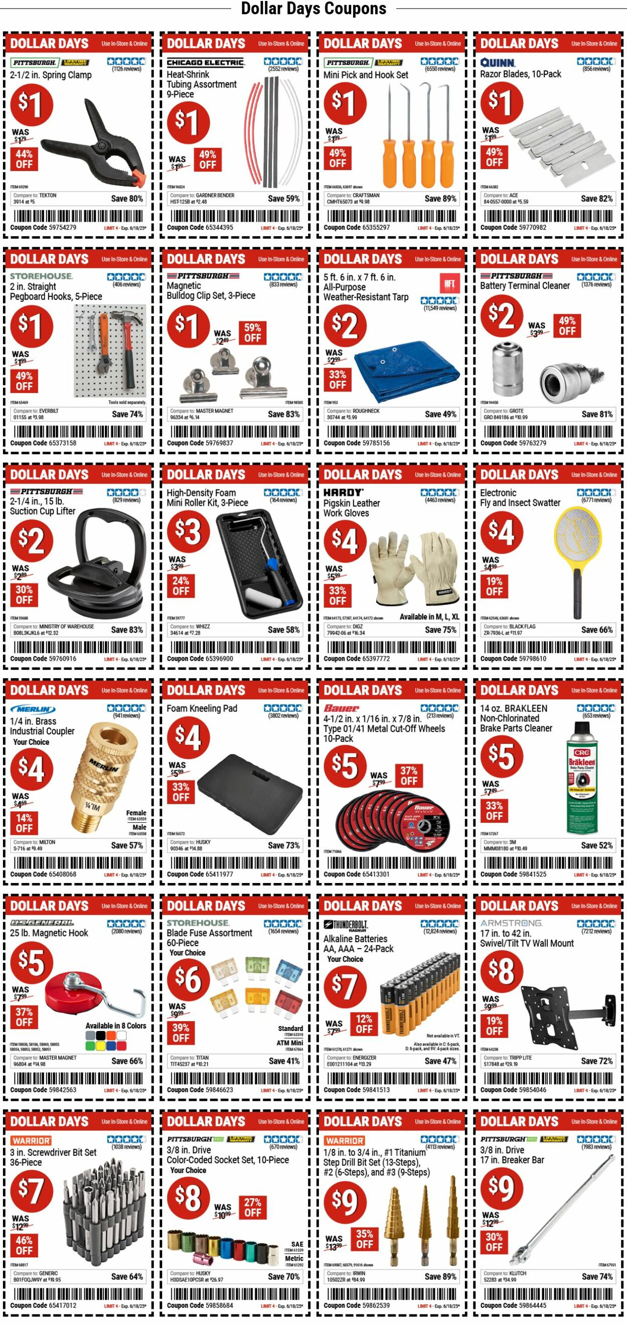 Weekly ad Harbor Freight 06/02/2025 - 06/11/2025