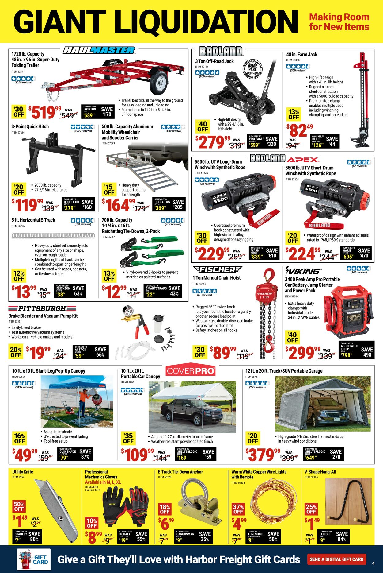 Weekly ad Harbor Freight 07/22/2024 - 07/28/2024