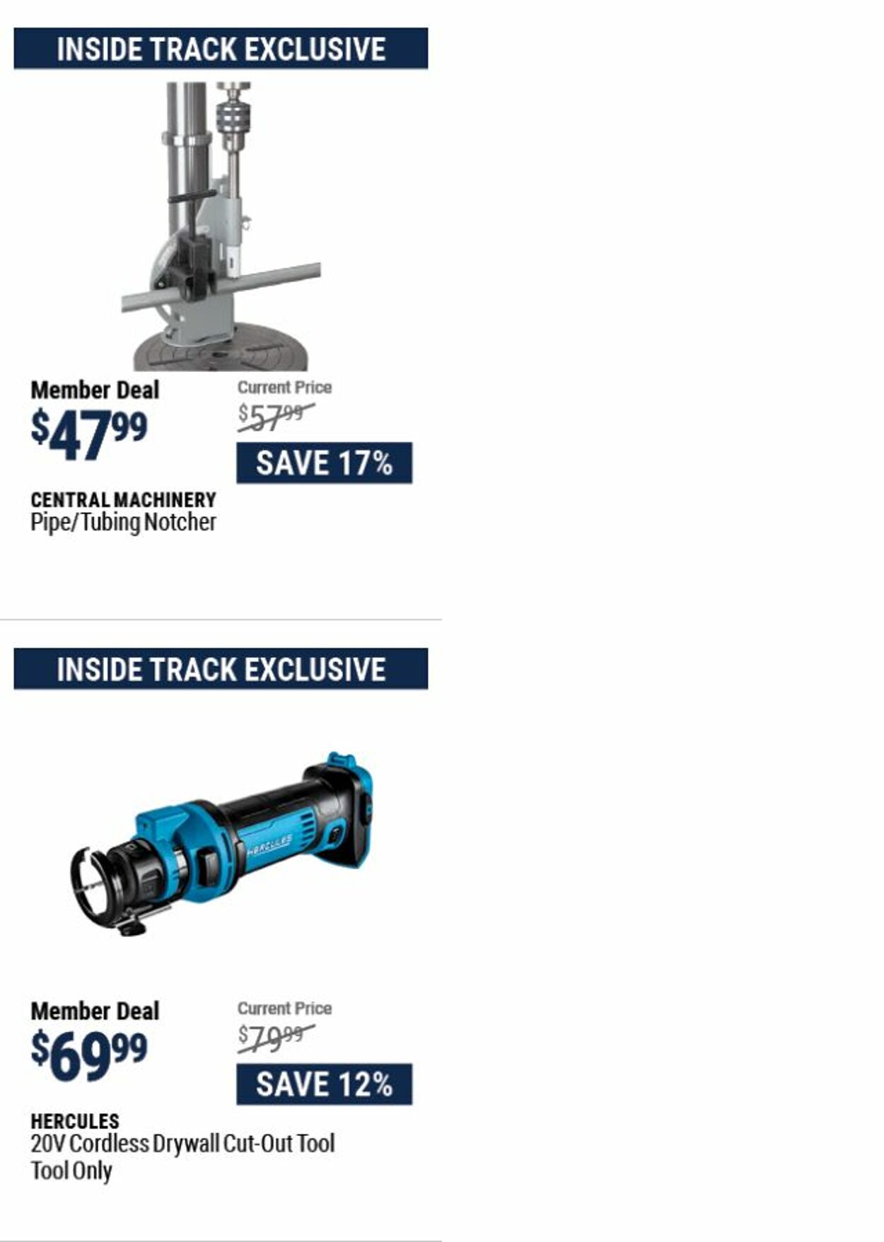 Weekly ad Harbor Freight 08/31/2022 - 09/07/2022