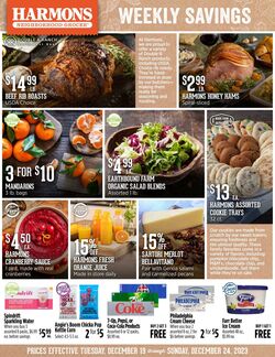 Weekly ad Harmons Grocery 12/19/2023 - 12/24/2023
