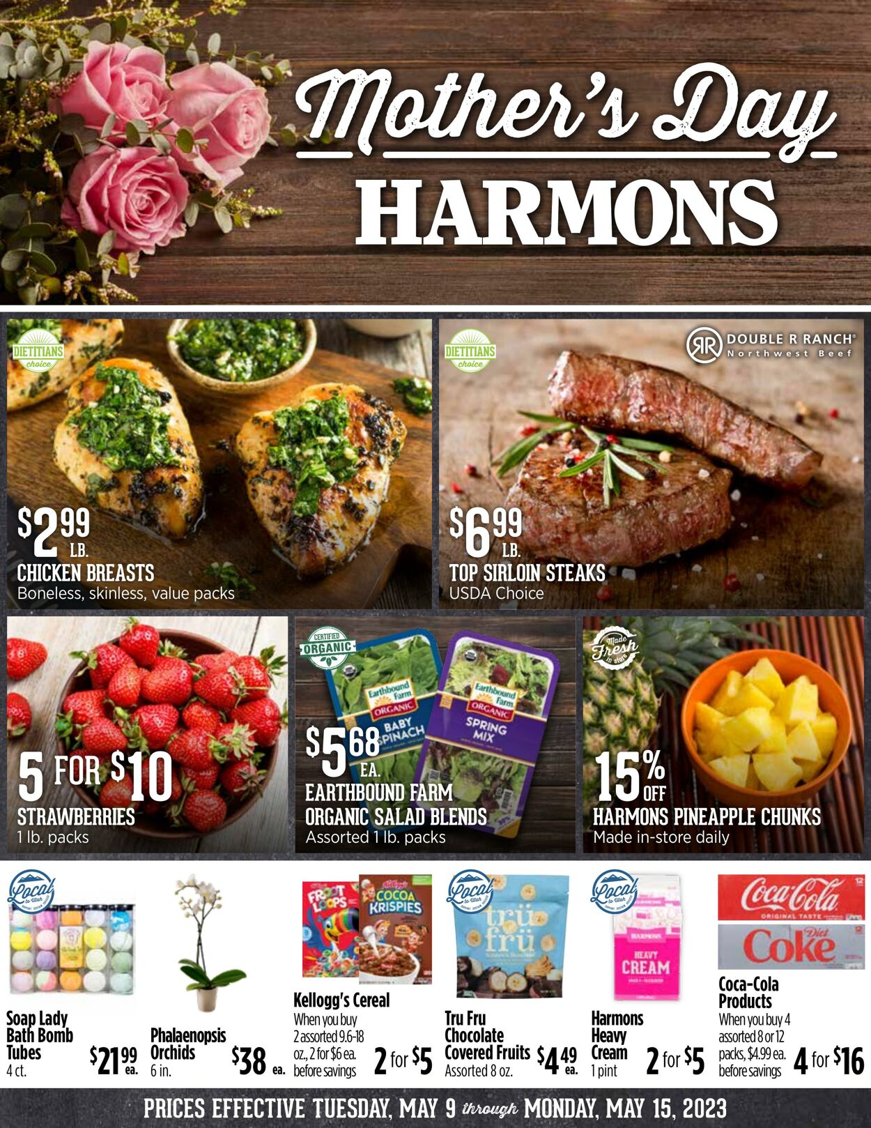 Weekly ad Harmons Grocery 05/09/2023 - 05/15/2023