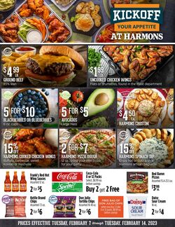 Weekly ad Harmons Grocery 02/07/2023 - 02/14/2023