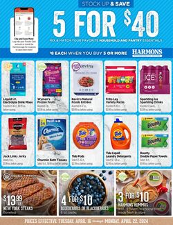 Weekly ad Harmons Grocery 04/09/2024 - 04/15/2024
