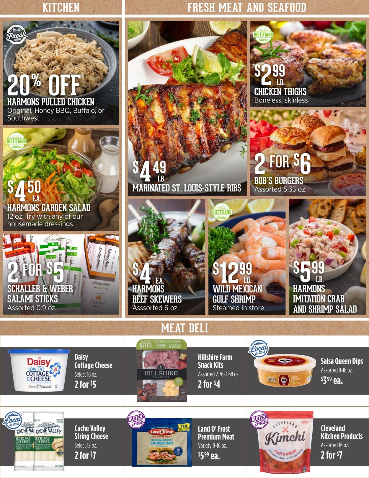 Weekly ad Harmons Grocery 07/23/2024 - 07/29/2024