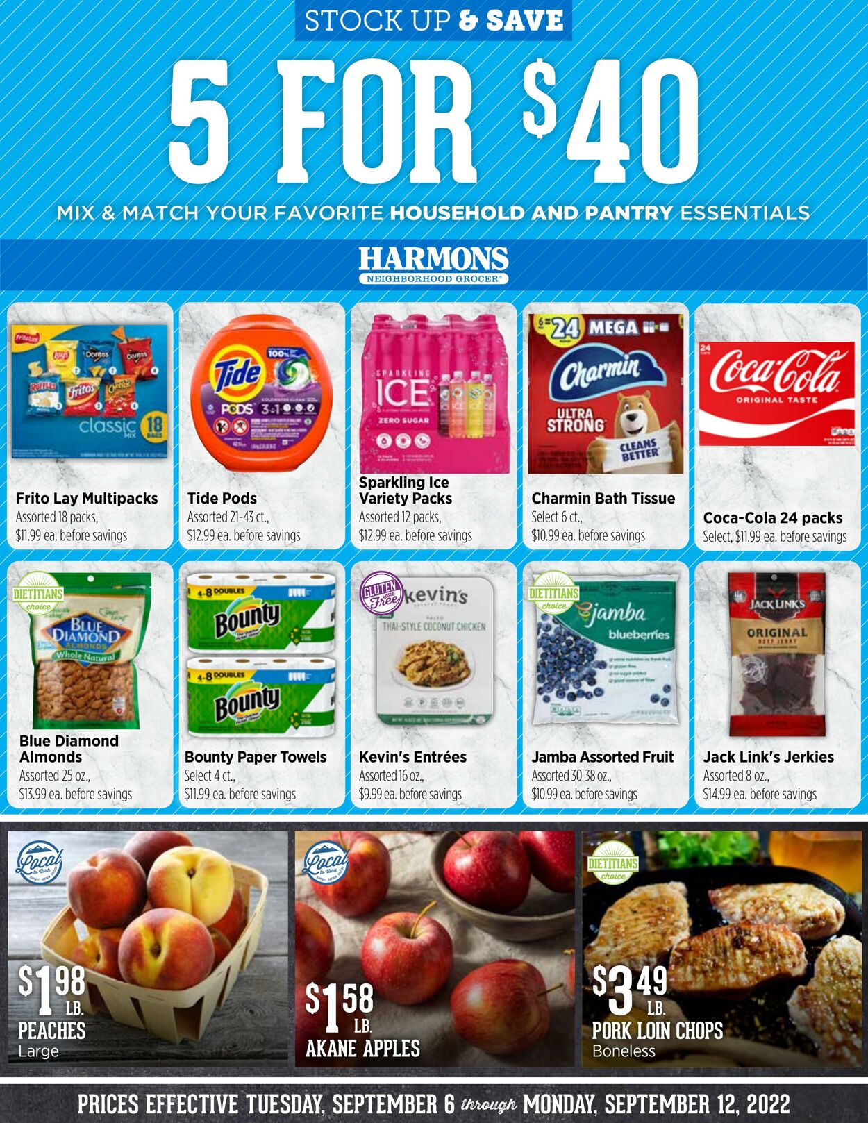 Weekly ad Harmons Grocery 09/06/2022 - 09/12/2022