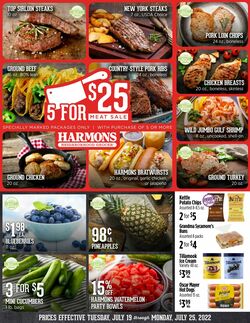 Weekly ad Harmons Grocery 07/19/2022-07/25/2022