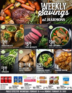 Weekly ad Harmons Grocery 02/15/2023 - 02/20/2023