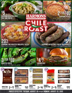 Weekly ad Harmons Grocery 08/16/2022-08/22/2022