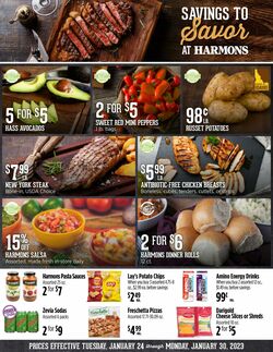 Weekly ad Harmons Grocery 01/24/2023-01/30/2023