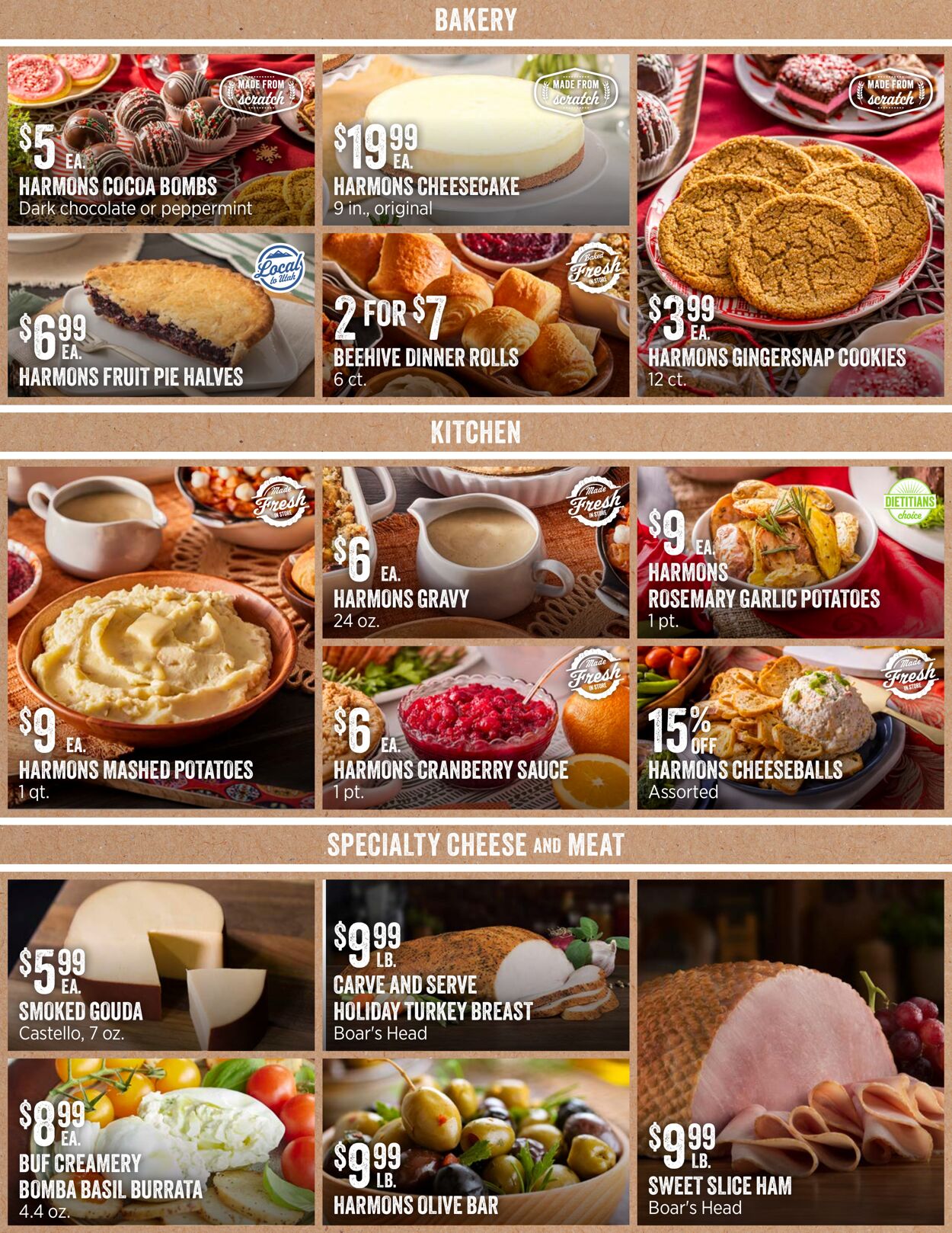 Weekly ad Harmons Grocery 12/10/2025 - 12/16/2025
