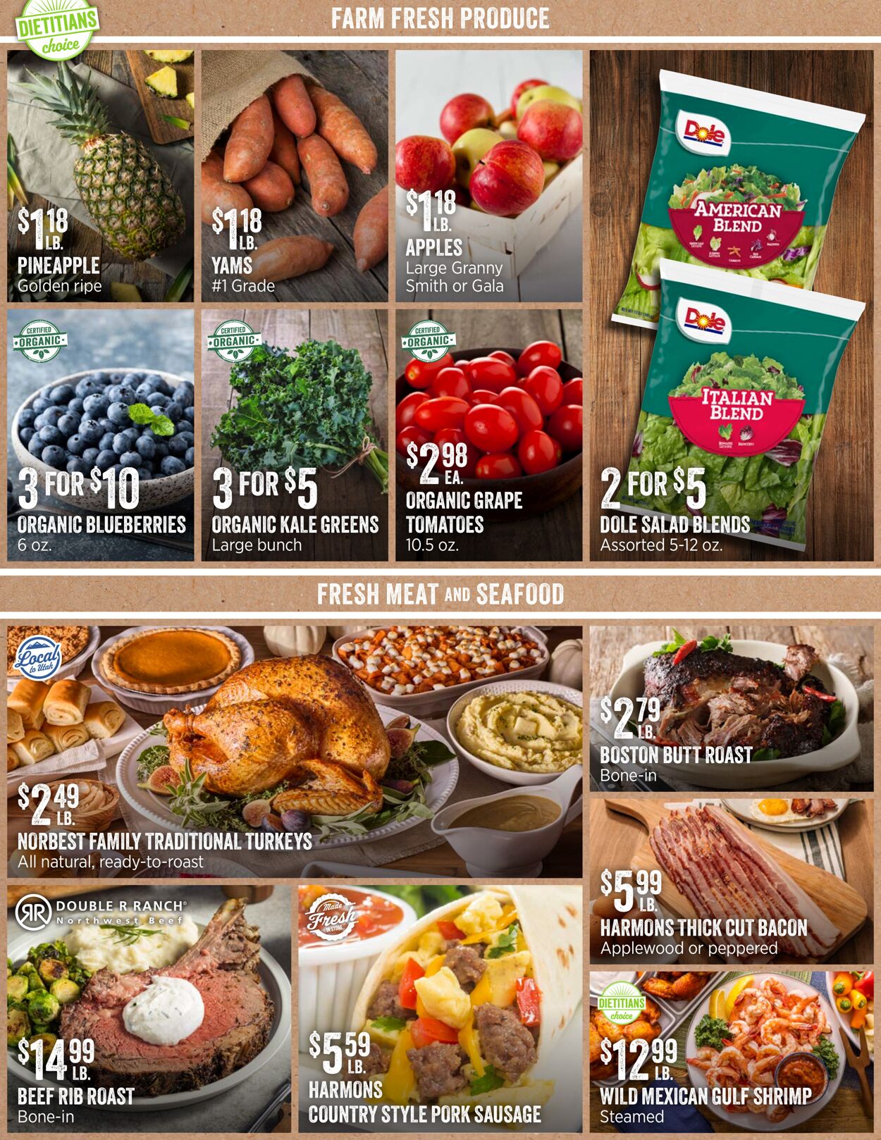 Weekly ad Harmons Grocery 11/19/2025 - 11/25/2025