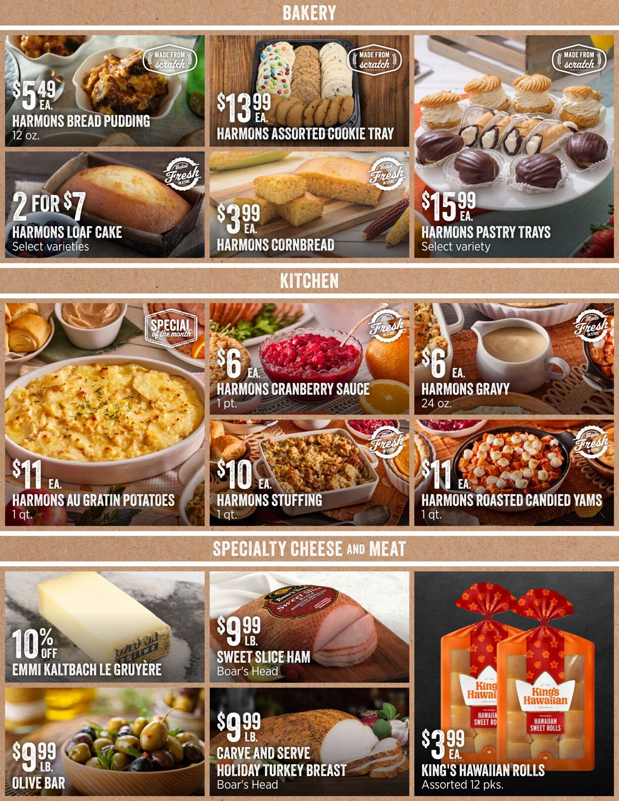 Weekly ad Harmons Grocery 11/19/2025 - 11/25/2025