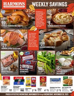 Weekly ad Harmons Grocery 11/19/2025 - 11/25/2025