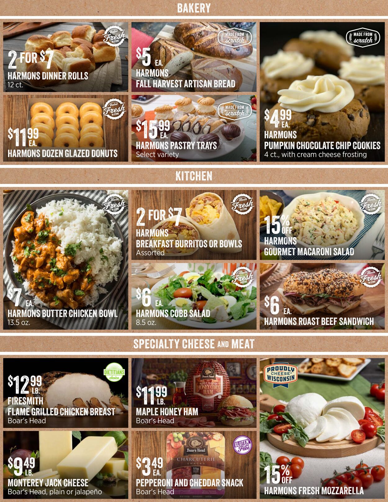 Weekly ad Harmons Grocery 10/29/2025 - 11/04/2025