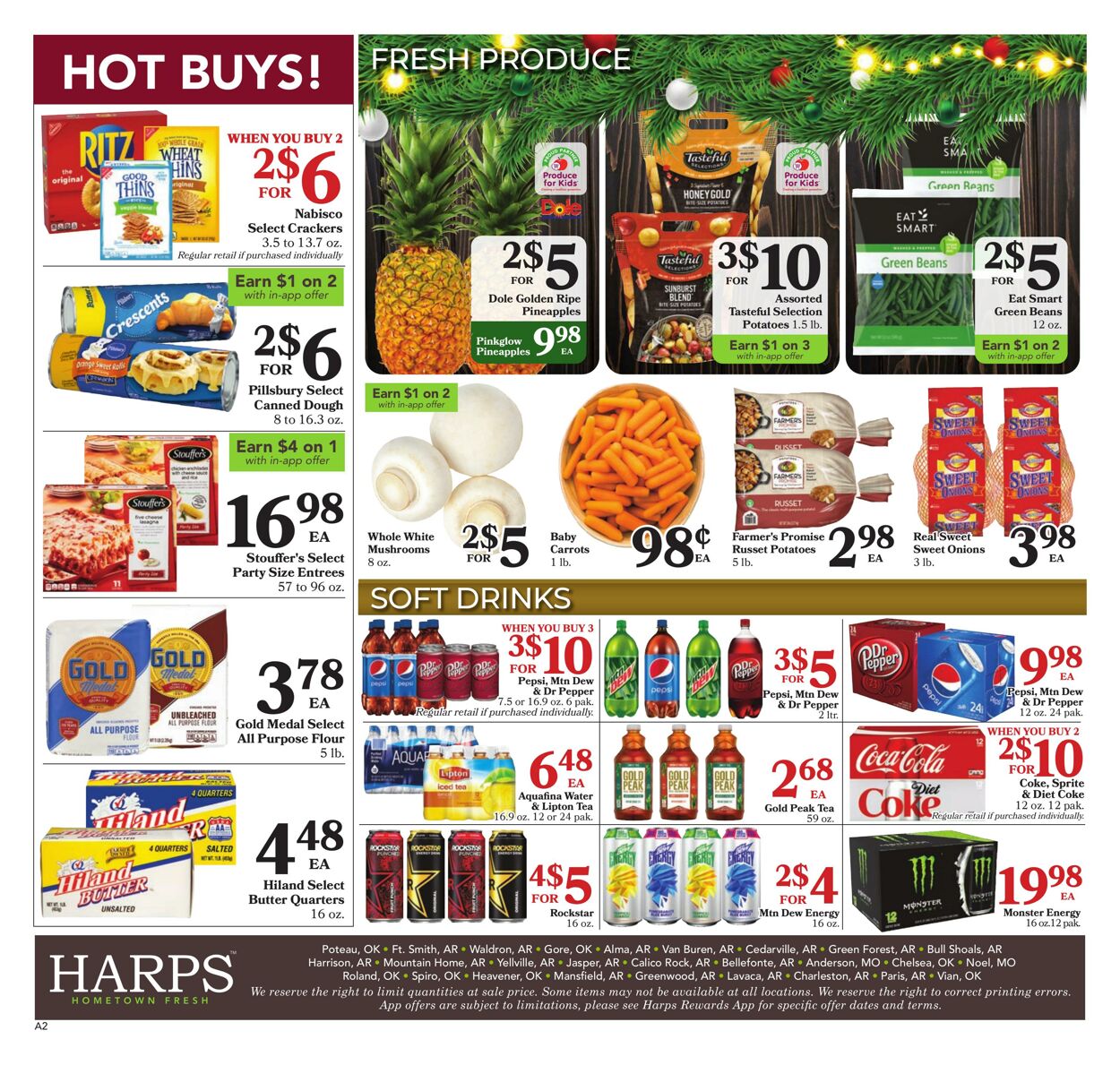 Weekly ad Harps Food 12/14/2022 - 12/24/2022