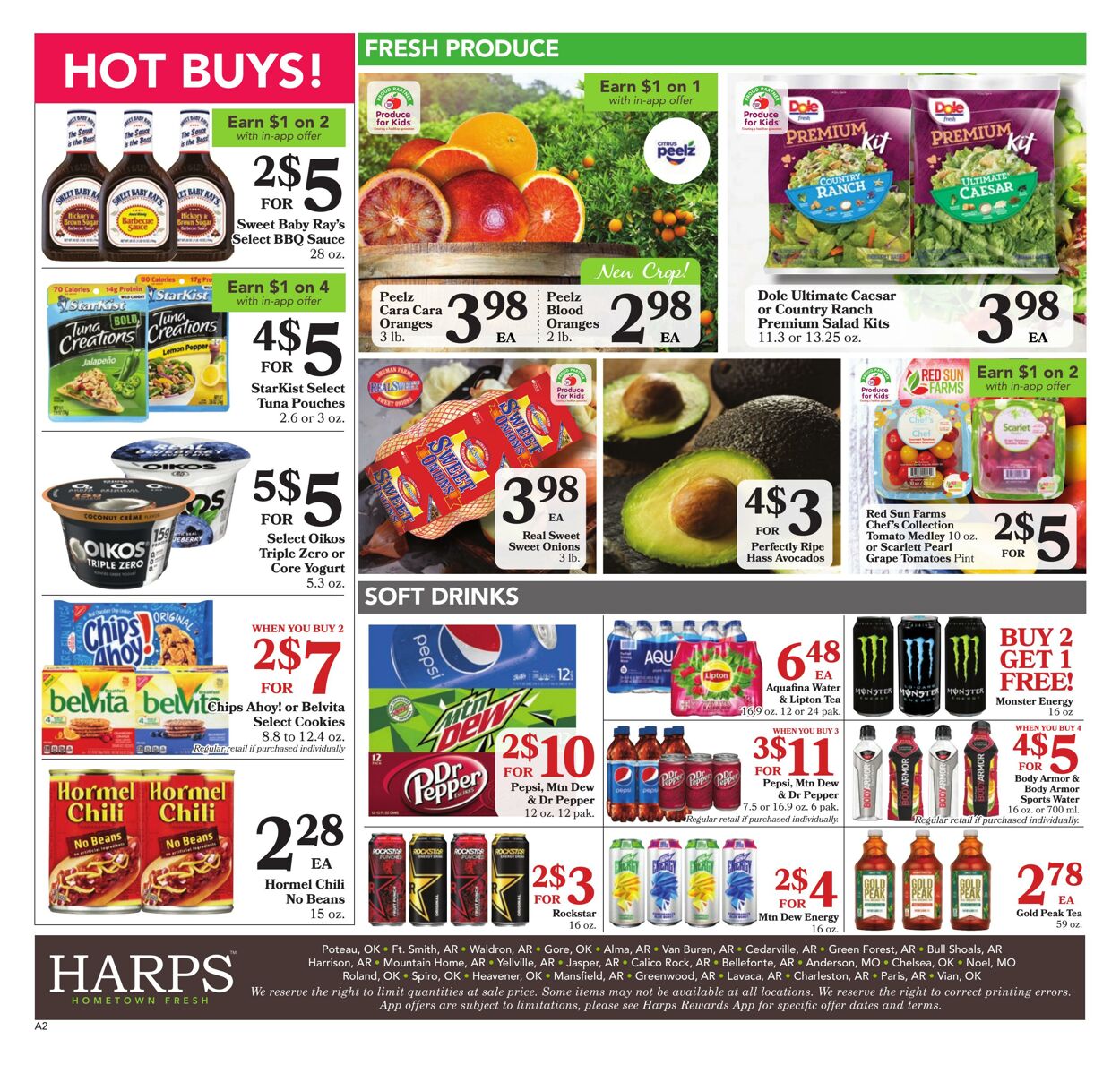 Weekly ad Harps Food 01/25/2023 - 02/07/2023