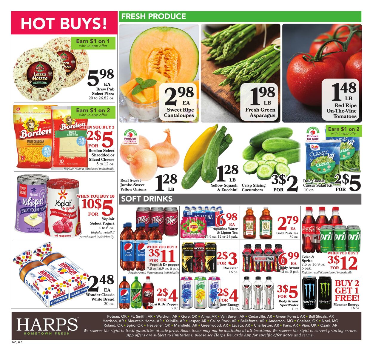Weekly ad Harps Food 02/22/2023 - 03/07/2023