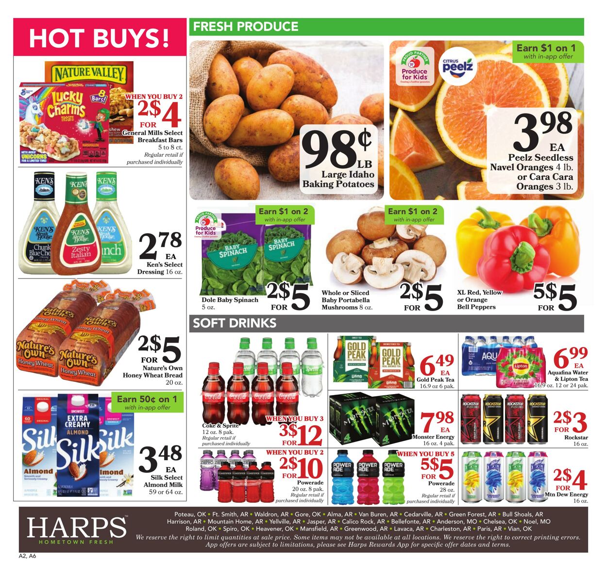 Weekly ad Harps Food 03/08/2023 - 03/21/2023