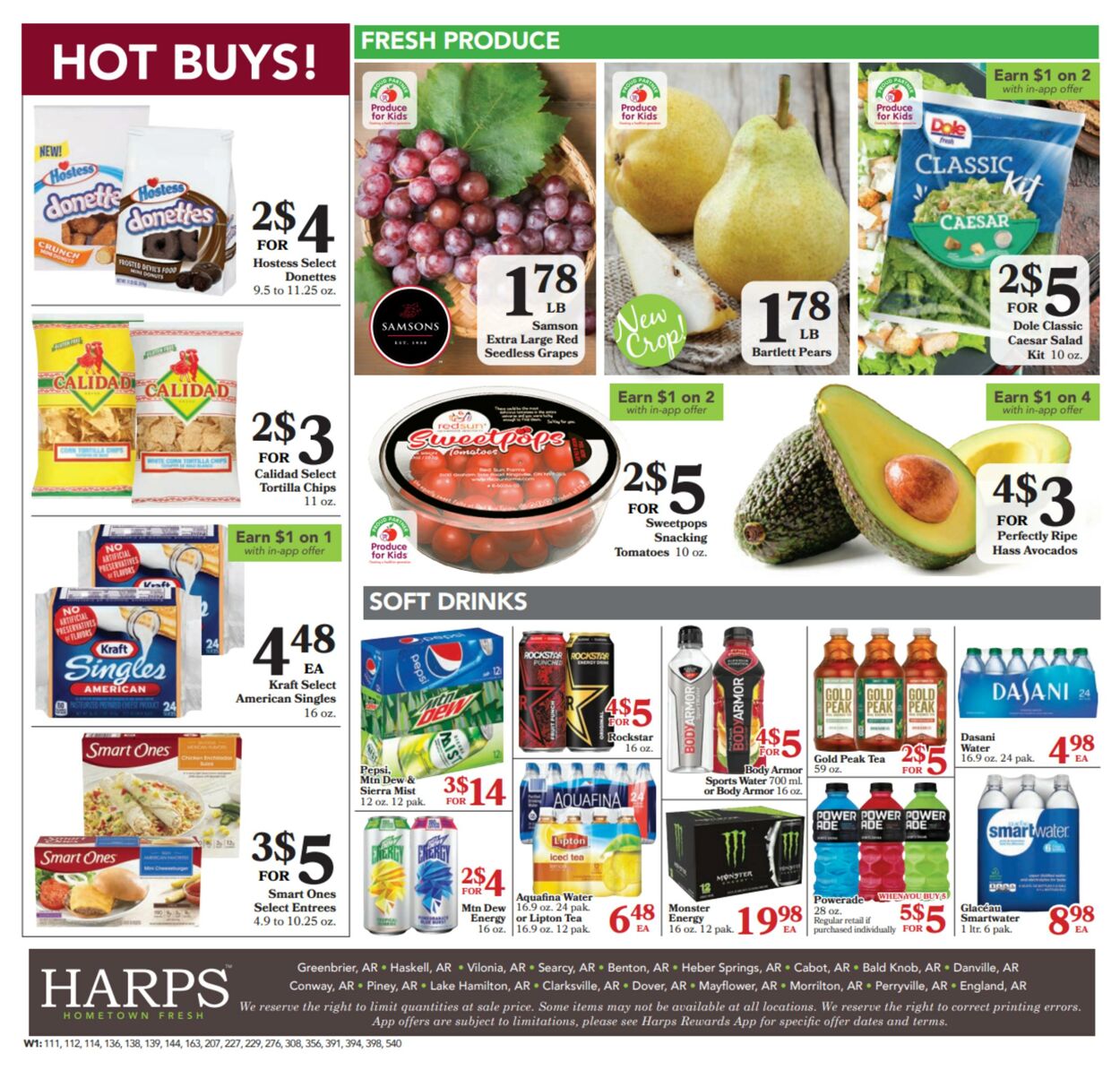 Weekly ad Harps Food 09/21/2022 - 09/27/2022