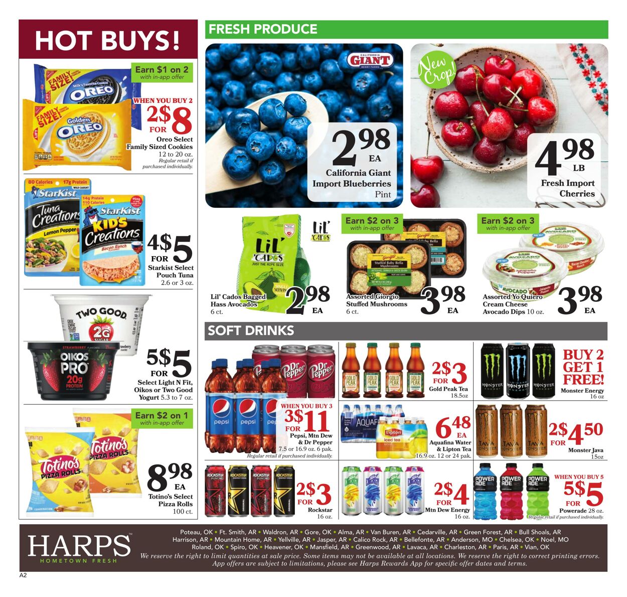 Weekly ad Harps Food 12/28/2022 - 01/10/2023