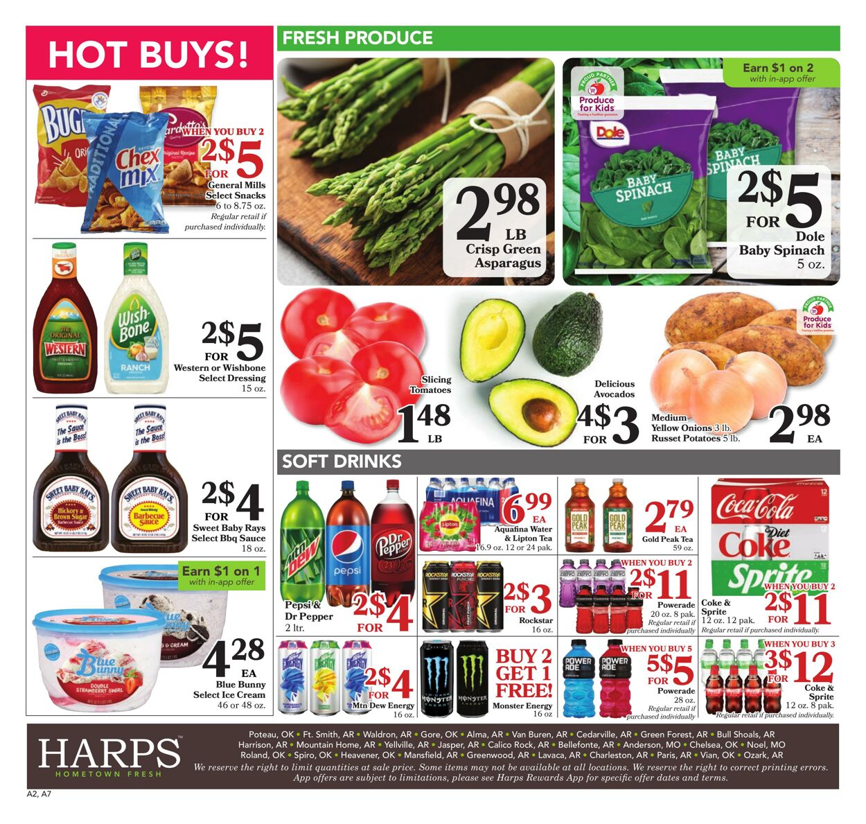 Weekly ad Harps Food 03/22/2023 - 04/04/2023