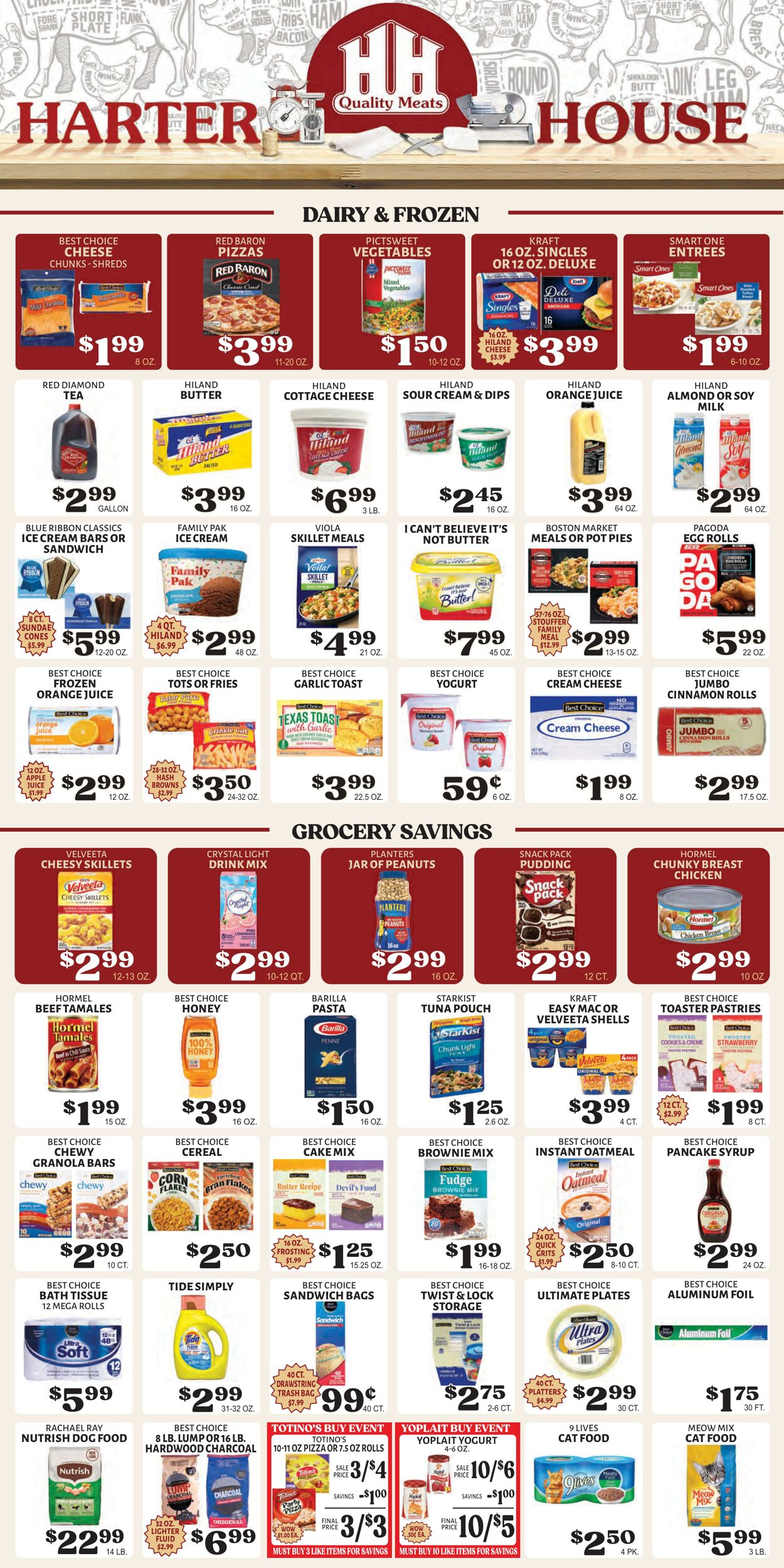 Weekly ad Harter House 08/06/2025 - 08/12/2025