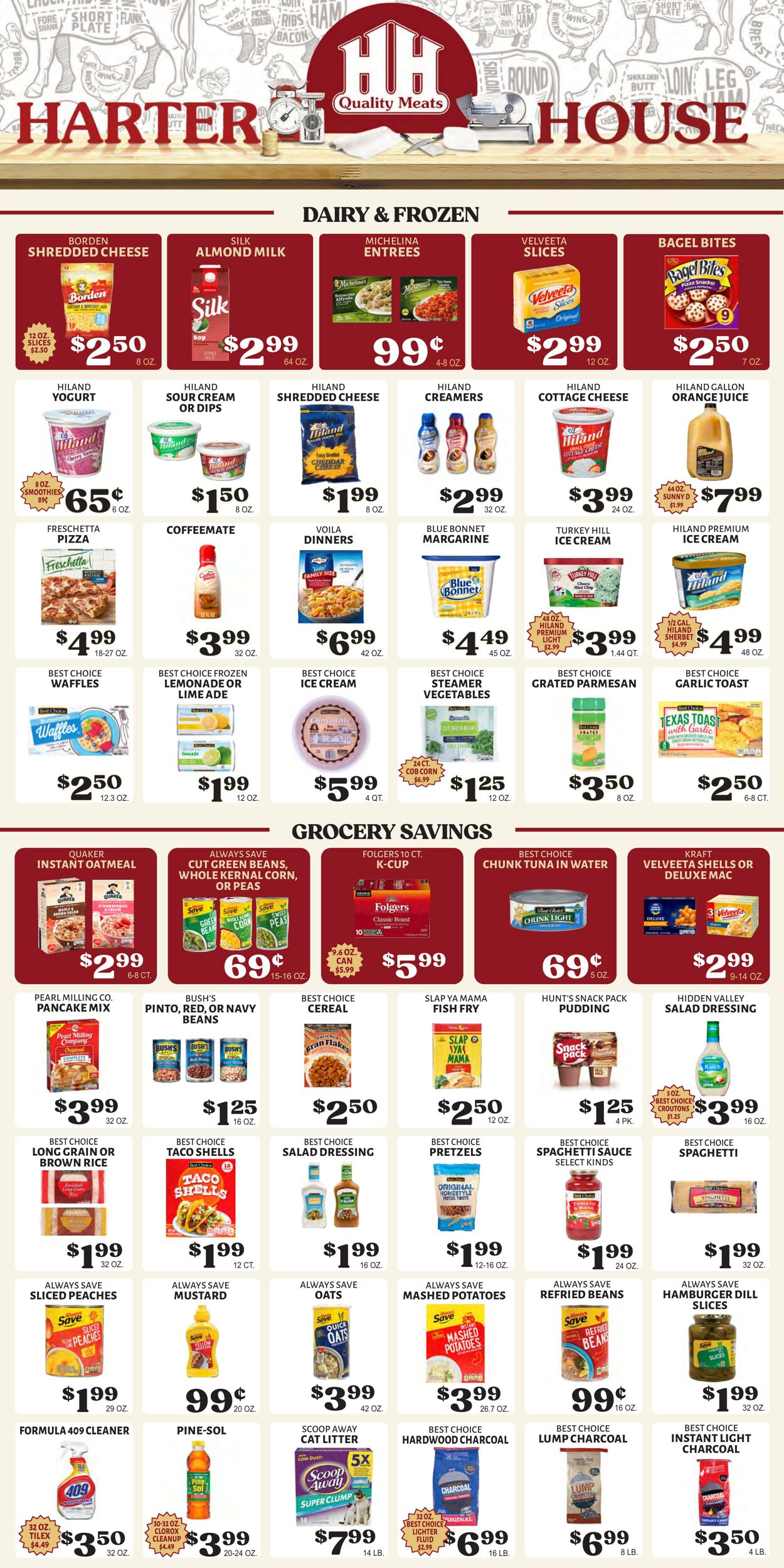 Weekly ad Harter House 08/06/2025 - 08/12/2025