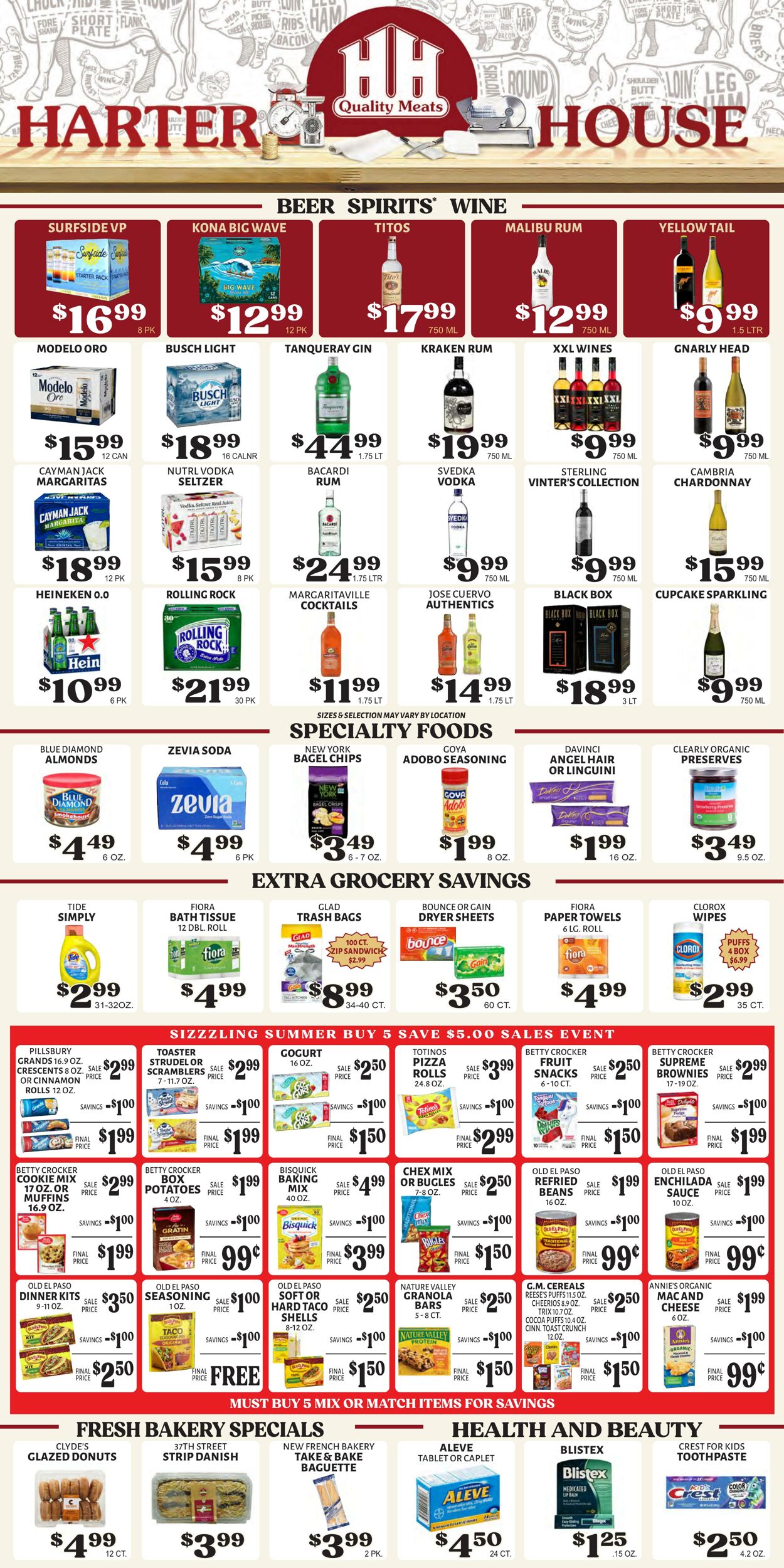 Weekly ad Harter House 08/06/2025 - 08/12/2025
