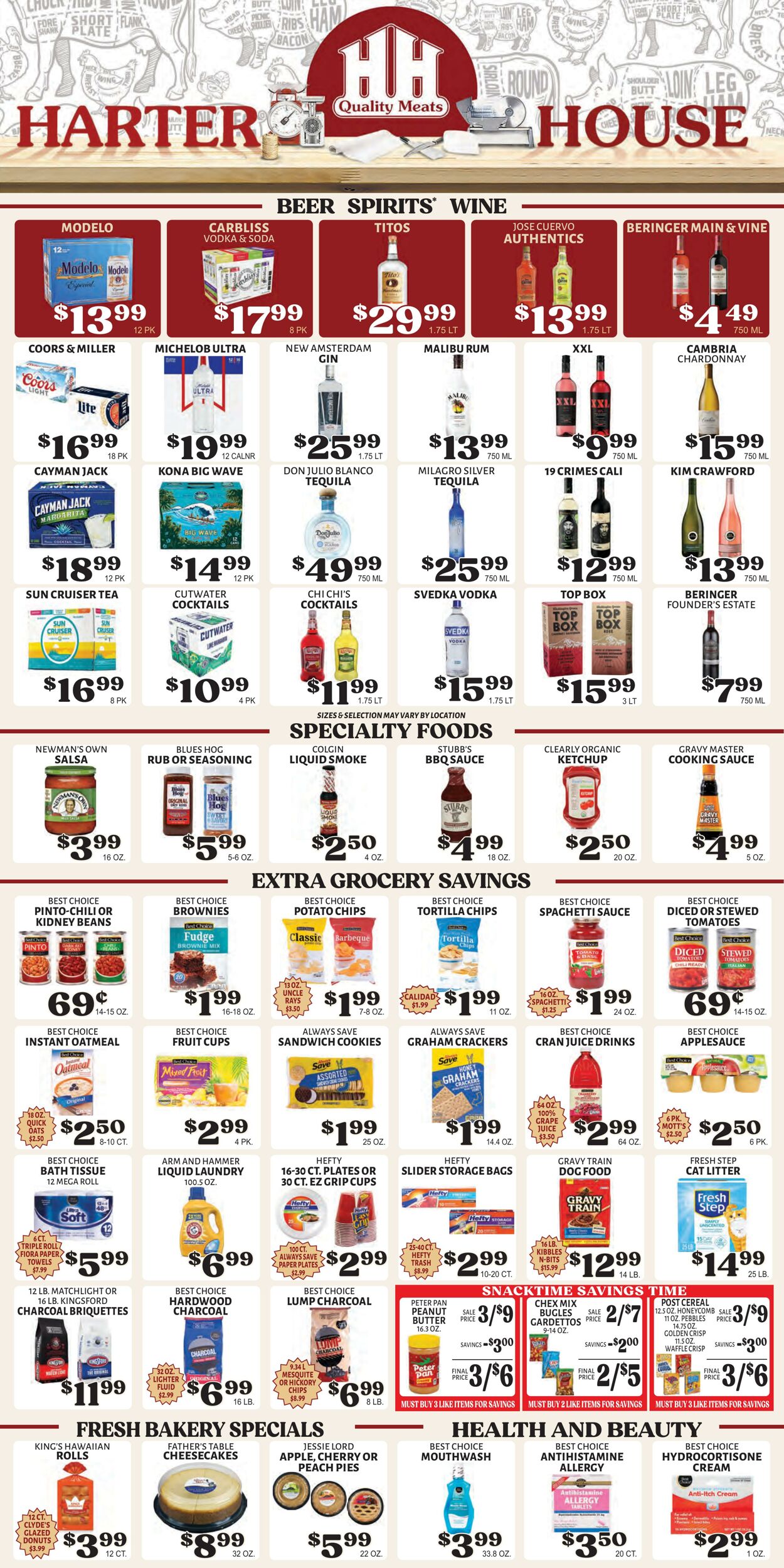 Weekly ad Harter House 08/20/2025 - 08/26/2025