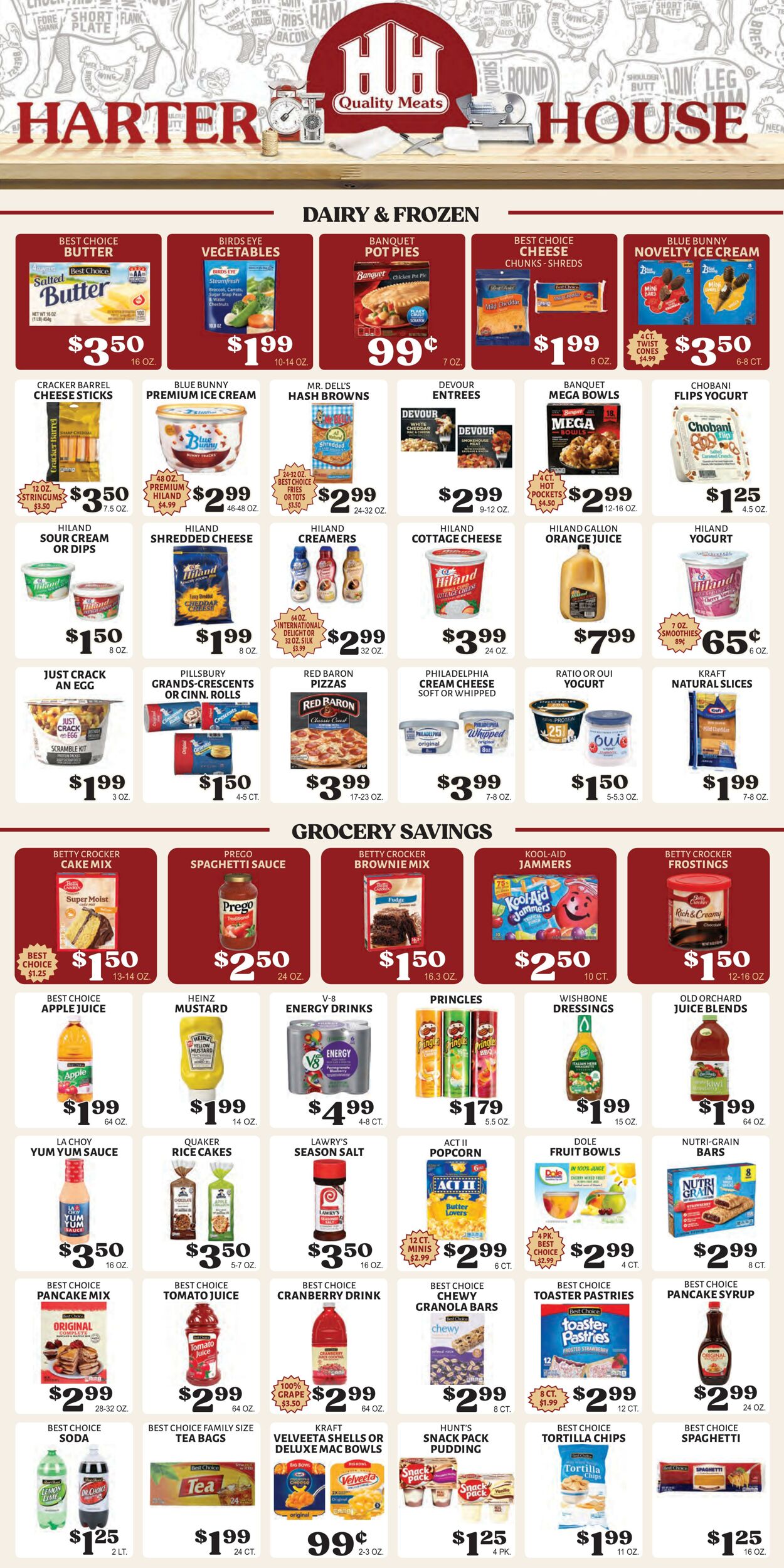 Weekly ad Harter House 08/13/2025 - 08/19/2025